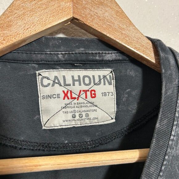 Pittsburgh Penguins Calhoun Acid Washed NHL T-Shirt Womens XL Long Sleeve Crew - Picture 6 of 6